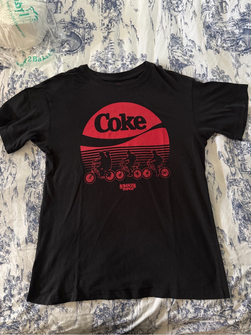 Stranger things coke shirt